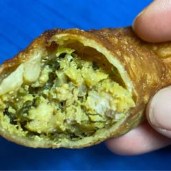 Himalayan Village - Inside fried chicken momos