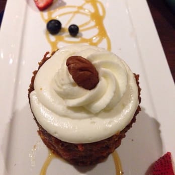 The Tavern - Carrot cake - dense, not like a cake, with heavy sugary frosting, not cream cheese. - American Near Me - Quincy, Massachusetts
