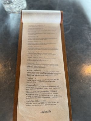 Menu photo 1 Epiphany Louisville, KY