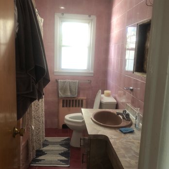Supreme Bath Refinishing - Before pink on pink! - Refinishing Services Near Me Supreme Bath Refinishing - Before pink on pink! - Refinishing Services Near Me