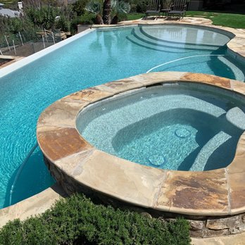 Alan Smith Pool Plastering & Remodeling - Pearl with Pebble Radiance - Pool & Hot Tub Service Near Me - Orange, California