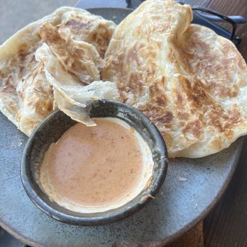 Banana Blossom - Roti with an amazing curry sauce - Thai Near Me - Gretna, Louisiana