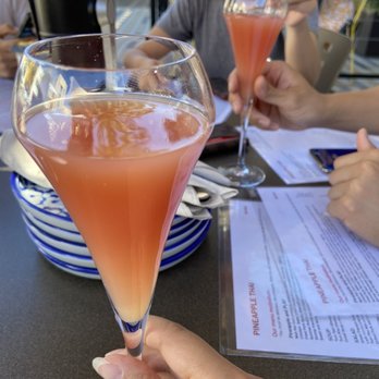 Pineapple Thai - Complimentary alcoholic drink - Thai Near Me - Cupertino, California