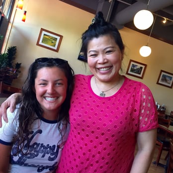 Rose Pho - The owner hugging my daughter! - Vietnamese Near Me - Normandy Park, Washington