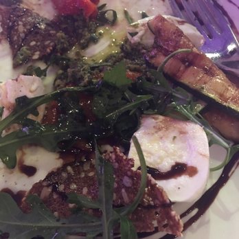 New York Cafe - What's left of my yummy salad - Czech Near Me - Prague, Puerto Rico