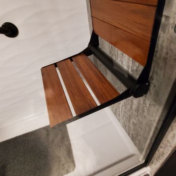 Bath Pro's NW - Wonderful teak bench,holds up to 500 lbs.!!! - General Contractors Near Me - Vancouver, Washington