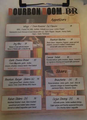 Menu photo 1 The Bourbon Room St. Albert, AB
