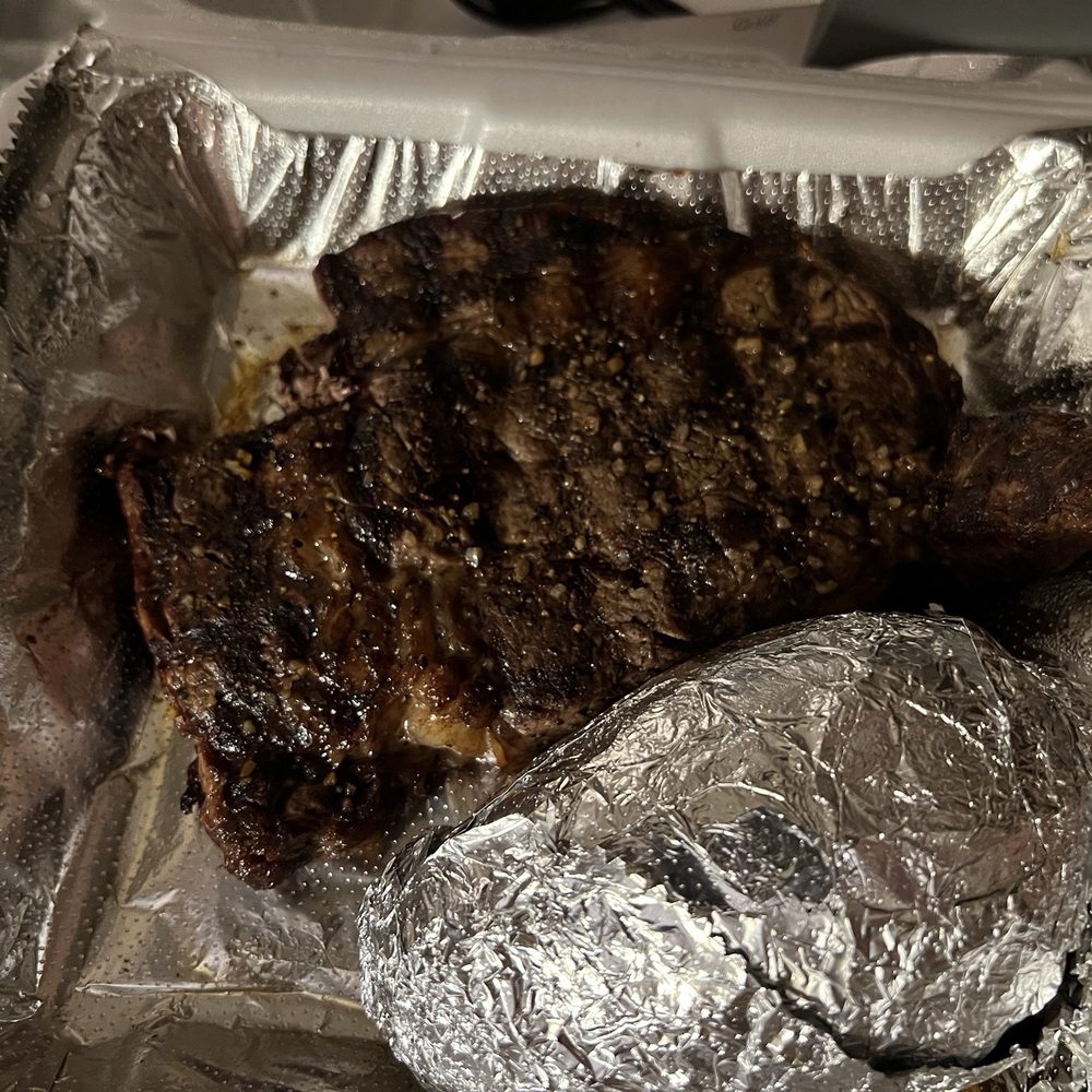 Anne's Hideaway - Ribeye with a baked potato - Steakhouses Near Me - Ottawa, Illinois Anne's Hideaway - Ribeye with a baked potato - Steakhouses Near Me - Ottawa, Illinois