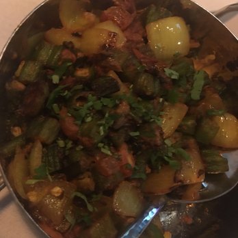 Bay Leaf Indian Kitchen - Punjabi Masala Bhindi - Indian Near Me - Fresno, California
