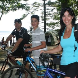 Wolfe's Neck Oceanfront Camping - Recompence is a wonderful place to ride bicycles, with miles of scenic country roads.