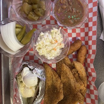 Catfish Sam's - Slap Yo' Mama Mini Strip Dinner - Seafood Near Me - Arlington, Texas