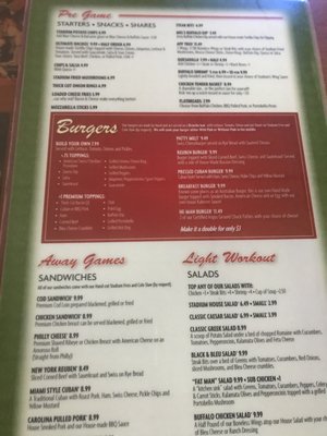 Menu photo 6 The Stadium New Port Richey, FL