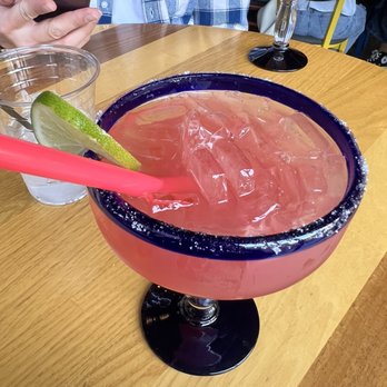 Pancho's Cantina & Rooftop - strawberry margarita - Mexican Near Me - Chicago, Illinois