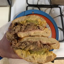 Cuban sando...delish..photo by @phil_eatsfood