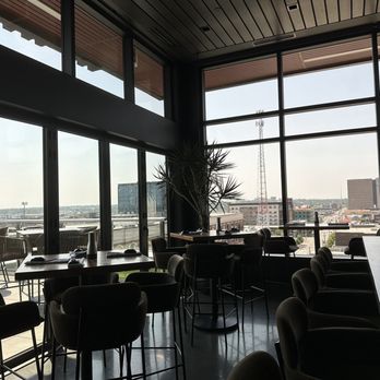 In the Raw Vu - a view of a city from a restaurant - Sushi Bars Near Me - Tulsa, Oklahoma