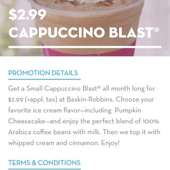 Baskin-Robbins - Ice Cream & Frozen Yogurt Near Me - Frisco, Texas