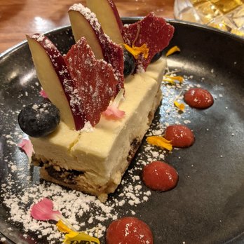 Qi Austin - Rum raisin cheesecake - Dim Sum Near Me - Austin, Texas