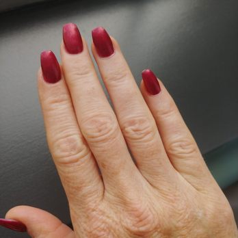 Bamboo Nails & Spa - Finished gel nail color change - Nail Salons Near Me - Warner Robins, Georgia