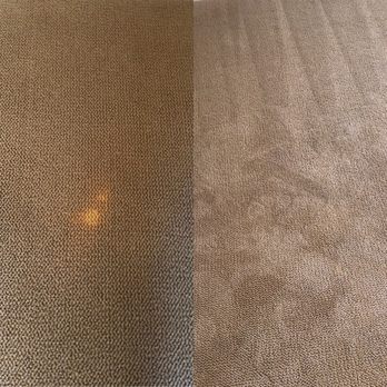 Color Spot Carpet - Before and after - Carpet Dyeing Near Me