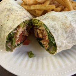 Main Street Grille - Buffalo chicken wrap