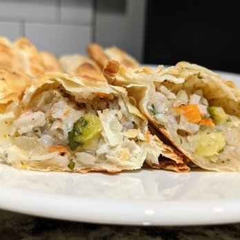 Makus Empanadas - Veggie empanada. $2.75. Zucchini, leek, onion, rice, spices. - Empanadas Near Me - Durham, North Carolina