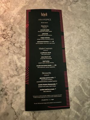Menu photo 1 Baoli Miami Miami Beach, FL
