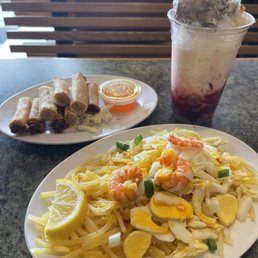 Pancit Malabon Halo-Halo Lumpia Shanghai Pancit Malabon Halo-Halo Lumpia Shanghai