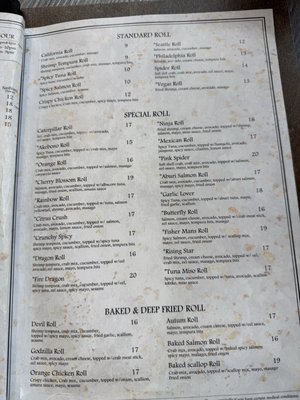 Menu photo 7 Akebono Japanese Cuisine Seattle, WA