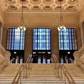 Chicago Union Station - Canal street stairs - Train Stations Near Me - Chicago, Illinois Chicago Union Station - Canal street stairs - Train Stations Near Me - Chicago, Illinois
