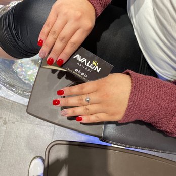 Zen Nail Bar - Did powder nail job! - Nail Salons Near Me - Riverside, California