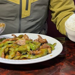 Szechuan House - Bitter Melon (ku gwah) with Pork