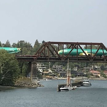 Hiram M Chittenden Locks - Just some planes on a train - Landmarks & Historical Buildings Near Me - Seattle, Washington