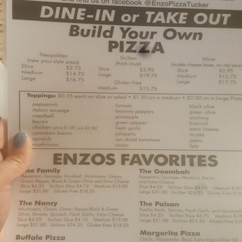 Enzo's Pizza - Pizza Near Me - Tucker, Georgia
