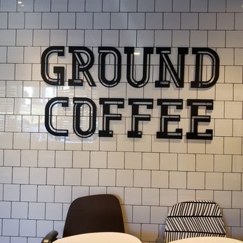 McDonald's - a sign that says ground coffee - Fast Food Near Me - Kamloops, British Columbia