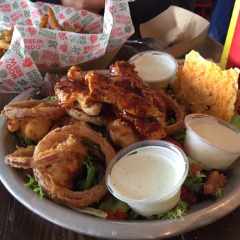 Moo & Brew - BBQ chicken salad - Beer Bar Near Me - Charlotte, North Carolina Moo & Brew - BBQ chicken salad - Beer Bar Near Me - Charlotte, North Carolina