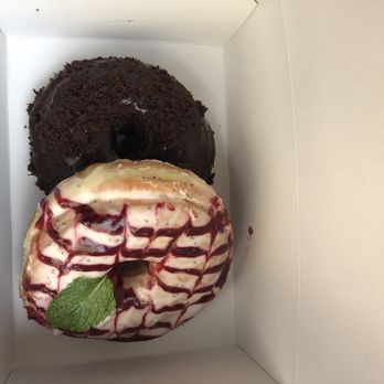 Dipped - Pop seed, and chocolate mud - Donuts Near Me - Toronto, Ontario