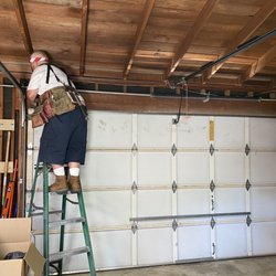 Garage Door Handyman - Jimmy working his magic.