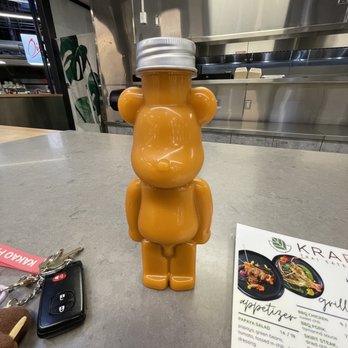 Kra-Pow Thai Eatery - THAI TEA IN CUTE TEDDY BEAR - Thai Near Me - Stanton, California Kra-Pow Thai Eatery - THAI TEA IN CUTE TEDDY BEAR - Thai Near Me - Stanton, California