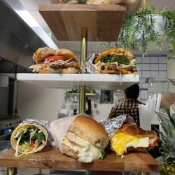 Wraps, patacon, chimi, croissant,