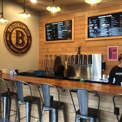 Brookswood Brewing Company - Front counter and menu board~ (March 2023)