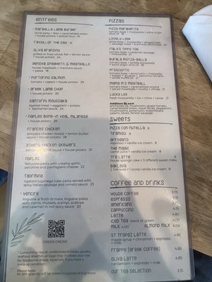 Menu photo 1 The Little Oliva Redondo Beach, CA Menu photo 1 The Little Oliva Redondo Beach, CA