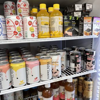 First Korean Market - Drink fridge - International Grocery Near Me - San Francisco, California