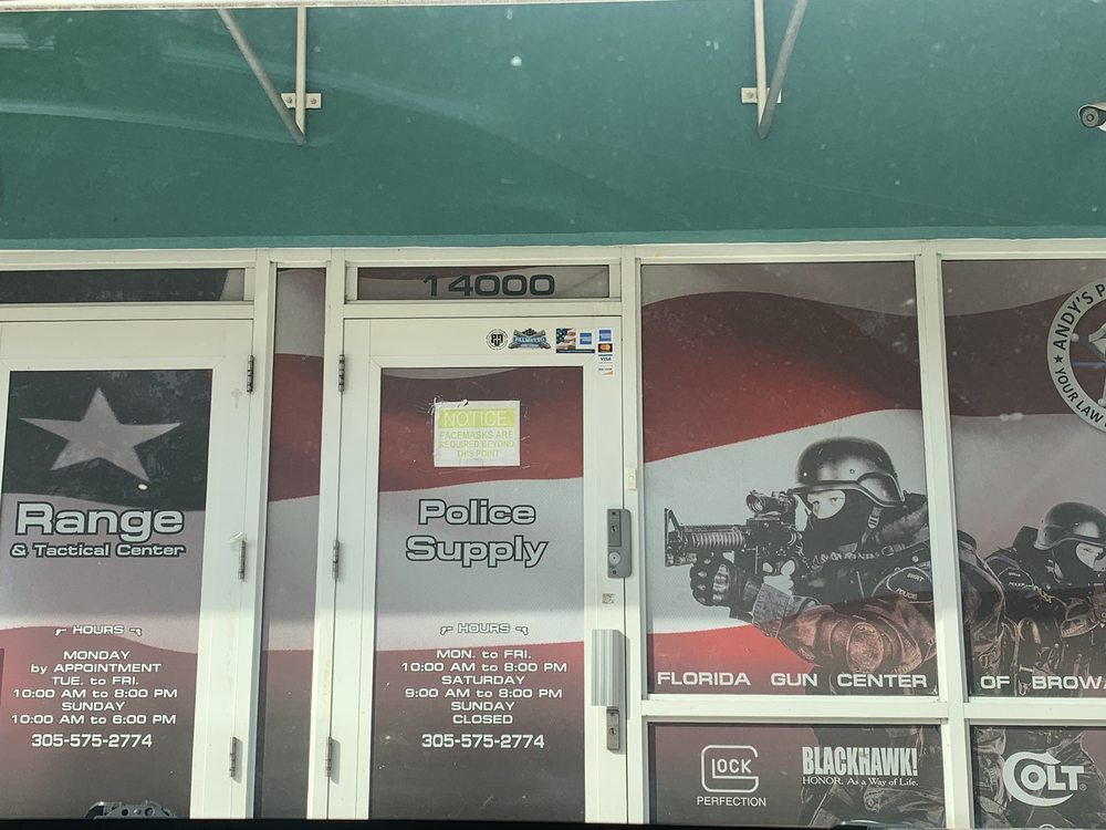 ANDY’S POLICE SUPPLY Updated September 2024 14000 NW 82nd Ave