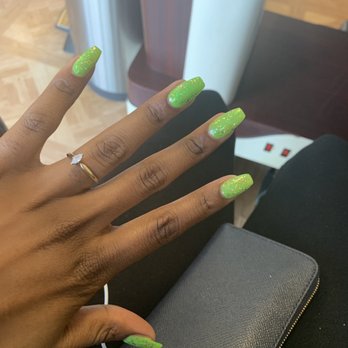 Ninja Nails - Royal Gold Glitter - Nail Salons Near Me - Fayetteville, North Carolina