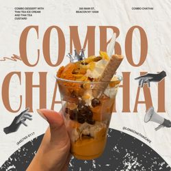 Long Cha Thai Cafe - Dessert: Combo Cha Thai