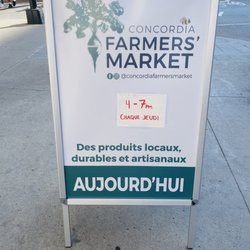 Université Concordia - Campus Sir George Williams - Concordia Farmers' Market, every Thursday from 4-7pm