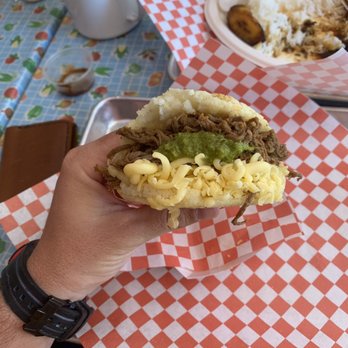La Latina - Shredded beef arepas. - Tapas/Small Plates Near Me - Miami, Florida La Latina - Shredded beef arepas. - Tapas/Small Plates Near Me - Miami, Florida