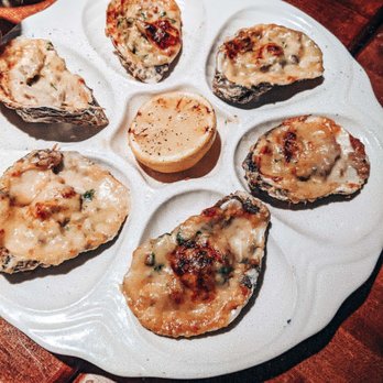 Winewood - Rockefeller oysters - New American Near Me - Grapevine, Texas