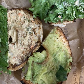 Einstein Bros. Bagels - The $6 "avocado" veggie sandwich - Bagels Near Me - Orlando, Florida Einstein Bros. Bagels - The $6 "avocado" veggie sandwich - Bagels Near Me - Orlando, Florida