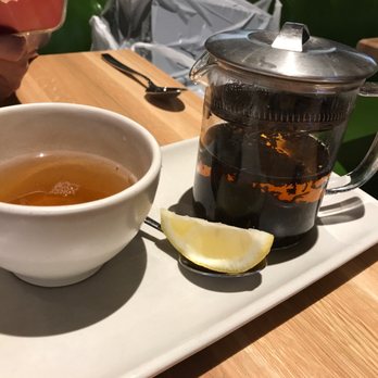 True Food Kitchen - Darjeeling fresh brewed tea - New American Near Me - Boca Raton, Florida